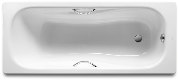 Roca Princess-N Rechteckige Badewanne 170x75 cm weiß A220270001