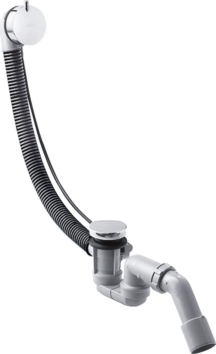 Hansgrohe Flexaplus Badewannensiphon chrom 58150000