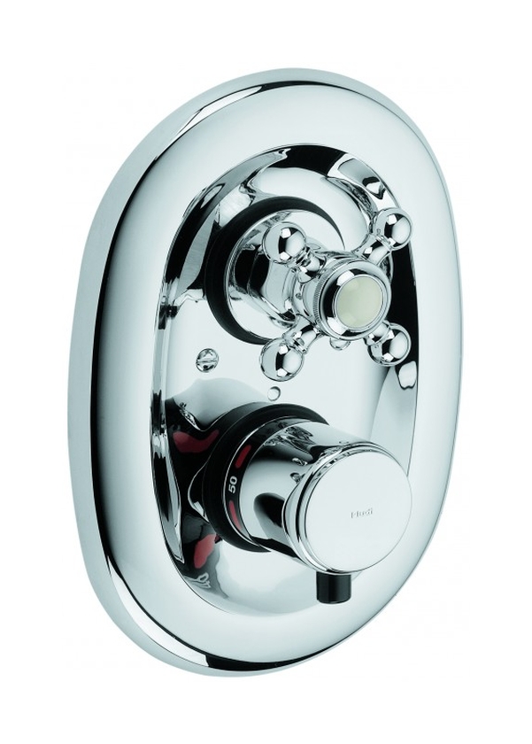 Kludi 1926 Duschbatterie Unterputz mit Thermostat chrom 517200520