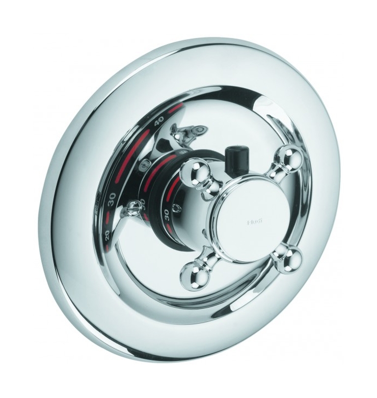 Kludi 1926 Duschbatterie Unterputz mit Thermostat chrom 517190520