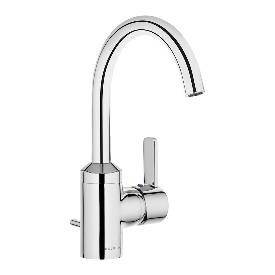 Kludi Zenta Waschtischarmatur Stehend chrom 382550575