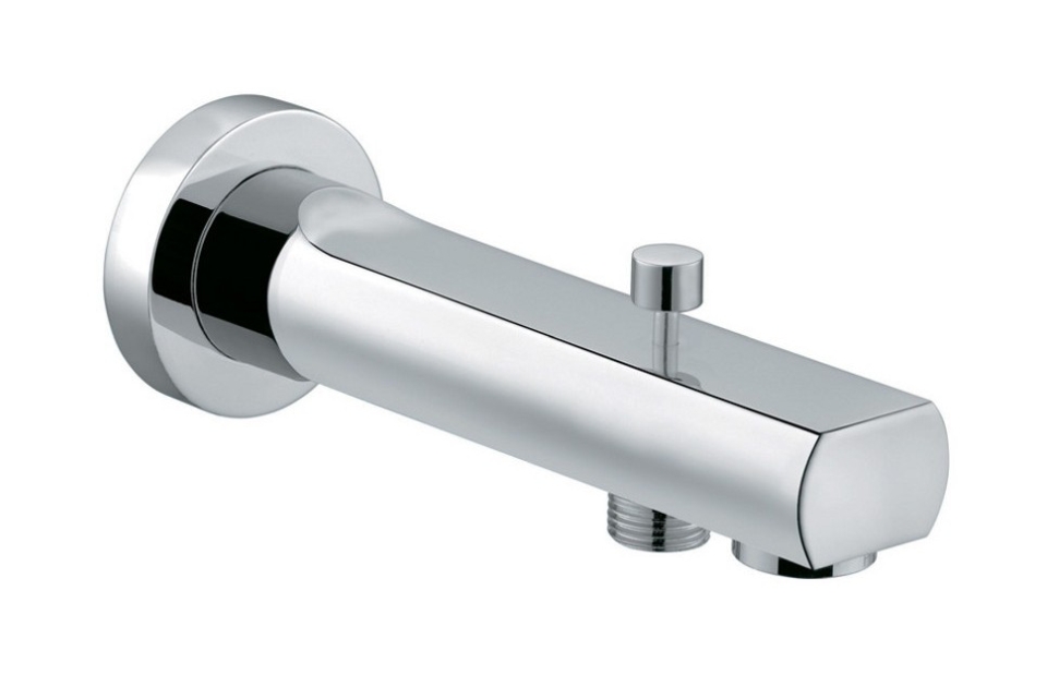 Kludi Zenta Auslauf für Badewannenarmatur für Badewanne chrom 1350105
