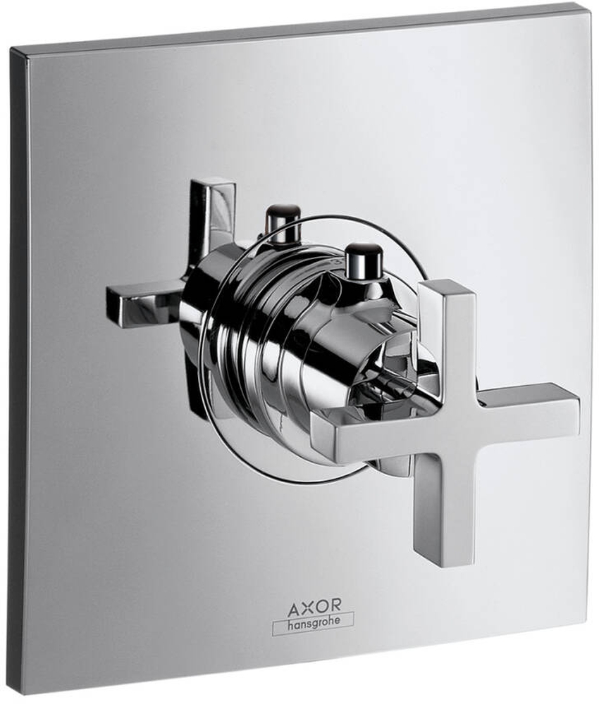 Axor Citterio Duschbatterie Unterputz mit Thermostat chrom 39716000