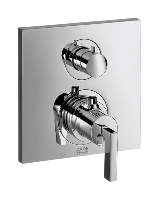 Axor Citterio Duschbatterie Unterputz mit Thermostat chrom 39700000