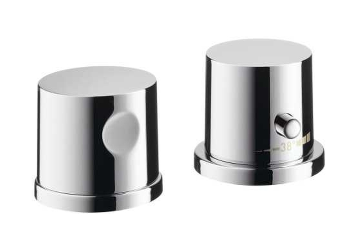 Axor Uno2 Badewannen- und Duscharmatur awannenmontiert mit Thermostat chrom 38480000