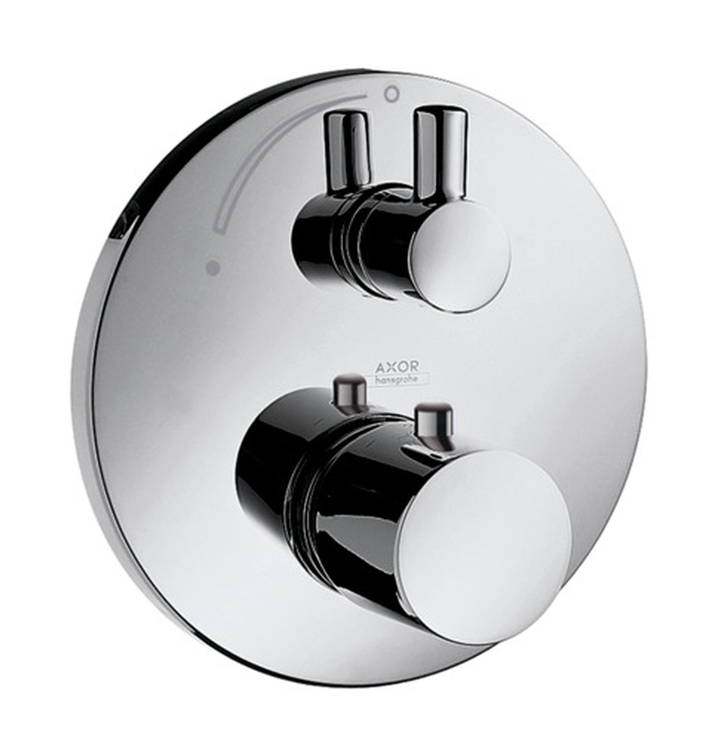Axor Uno2 Duschbatterie Unterputz mit Thermostat chrom 38700000