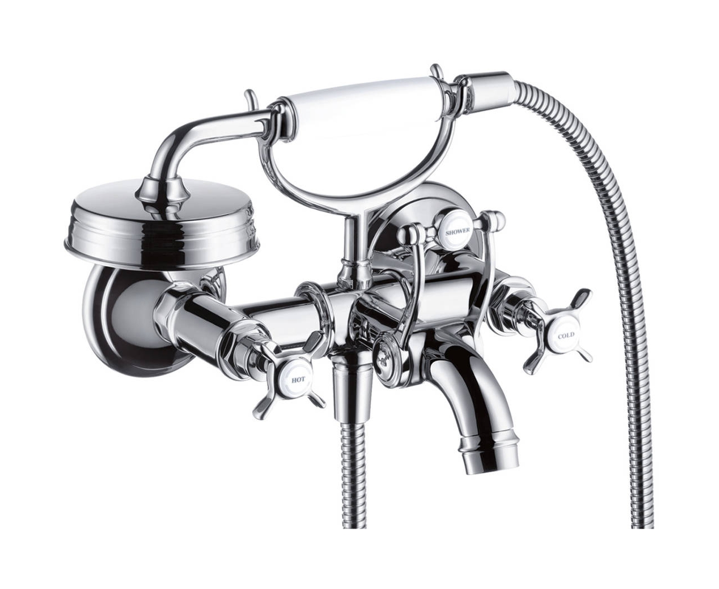 Axor Montreux Badewannen- und Duscharmatur Wandmontage chrom 16540000