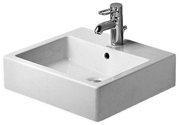 Duravit Vero Waschbecken 50x47 cm rechteckig Möbel weiß 0454500000