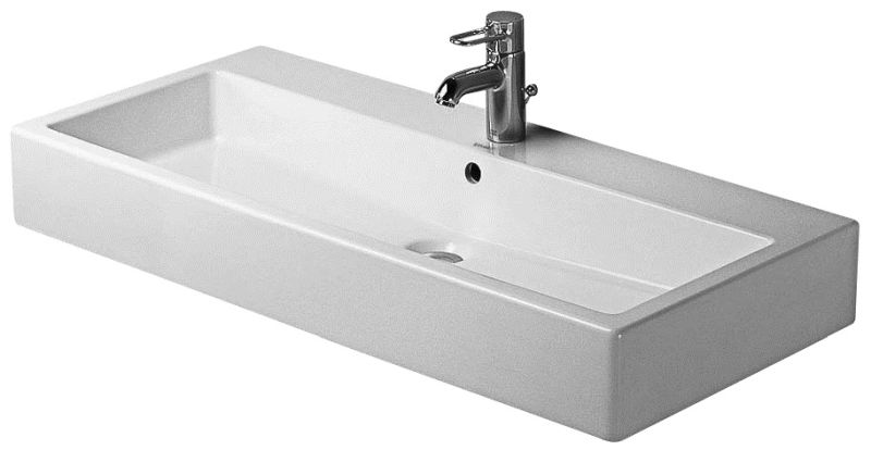Duravit Vero Waschbecken 100x47 cm rechteckig Klassisch-Möbel weiß 0454100027