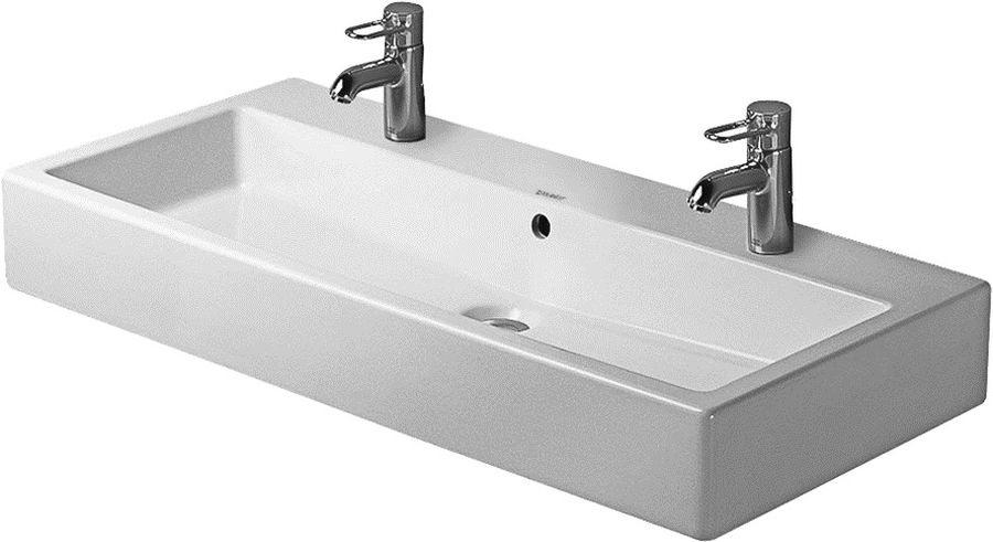 Duravit Vero Waschbecken 100x47 cm rechteckig Klassisch-Möbel weiß 0454100026