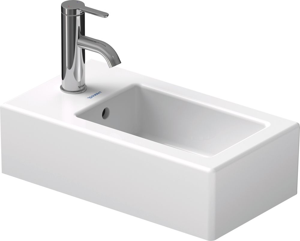 Duravit Vero Waschbecken 45x25 cm rechteckig Klassisch weiß 0702250000