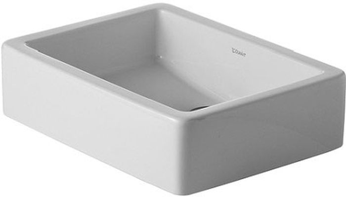 Duravit Vero Waschbecken 50x38 cm rechteckig Aufsatzwaschbecken weiß 0455500000