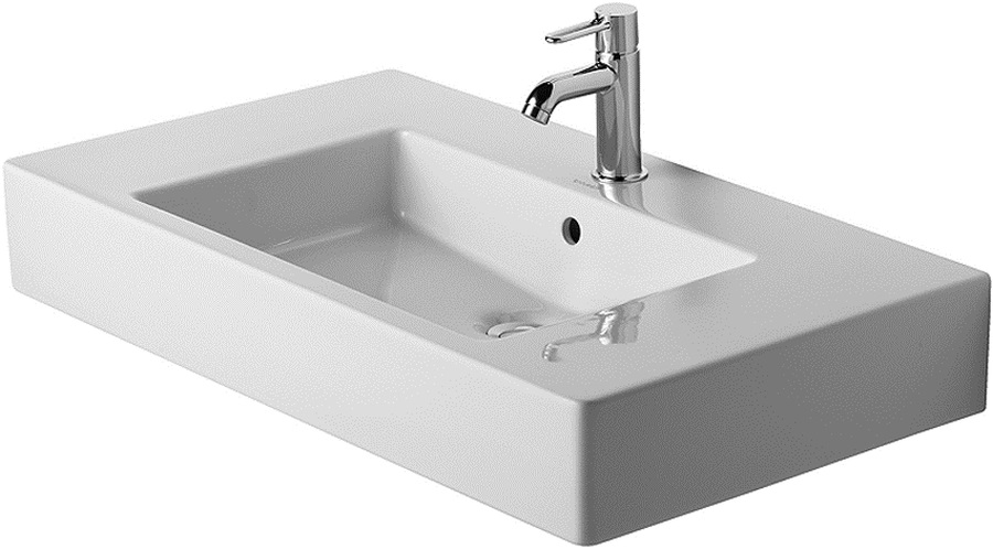 Duravit Vero Waschbecken 85x49 cm rechteckig Möbel weiß 0329850000