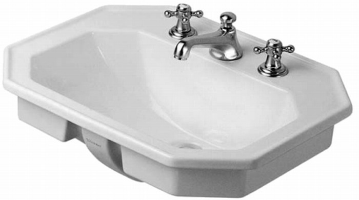 Duravit Seria 1930 Waschbecken 58x47 cm Einbauwaschbecken weiß 0476580000