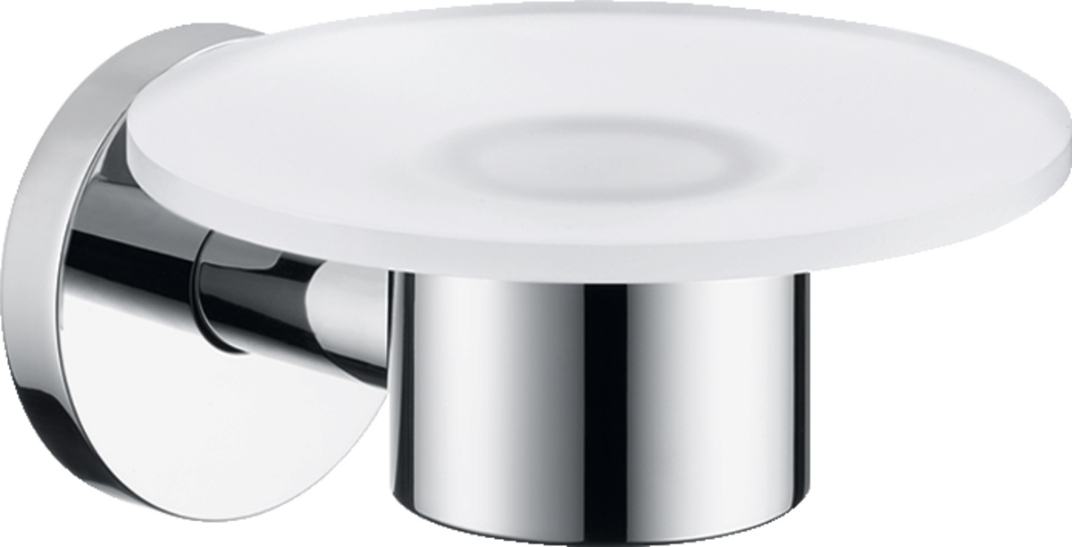 Hansgrohe Logis Seifenschale Wand chrom-weiß 40515000