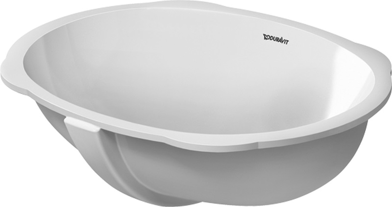 Duravit Santosa Waschbecken 51x37.5 cm oval Unterbauwaschbecken weiß 0466510000