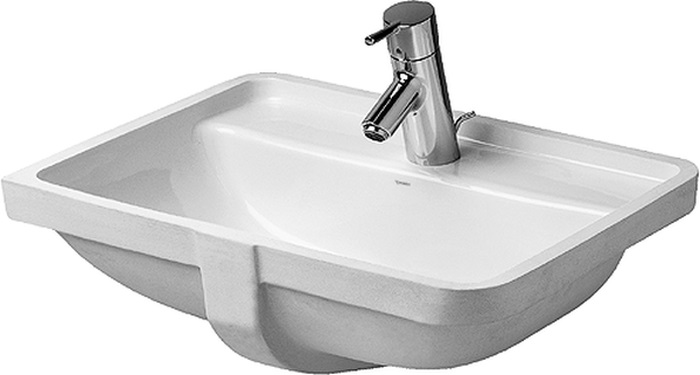 Duravit Starck 3 Waschbecken 49x36.5 cm rechteckig Unterbauwaschbecken weiß 0302490000