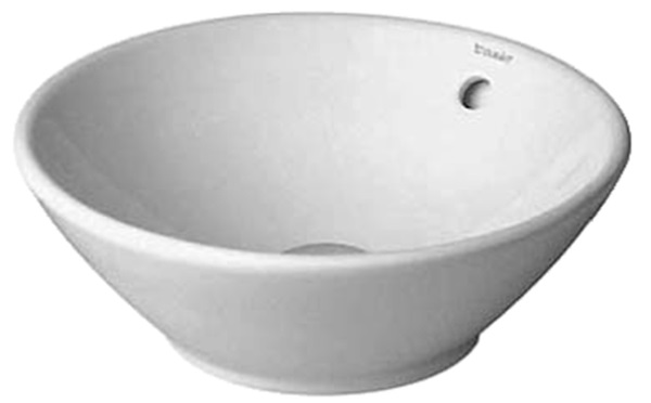 Duravit Design Classics Waschbecken 42x42 cm rund Aufsatzwaschbecken weiß 0325420000