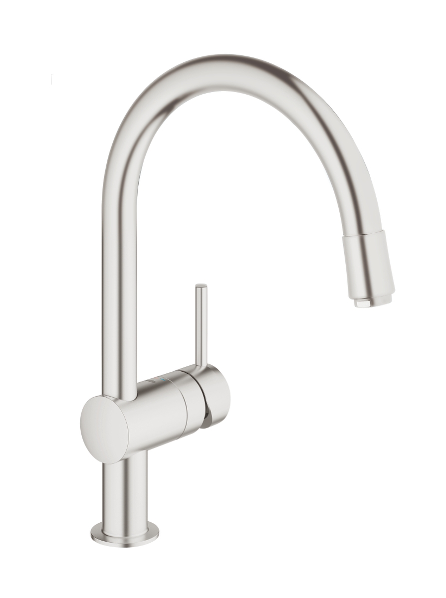 Grohe Minta Küchenarmatur Stehend SuperSteel 32918DC0