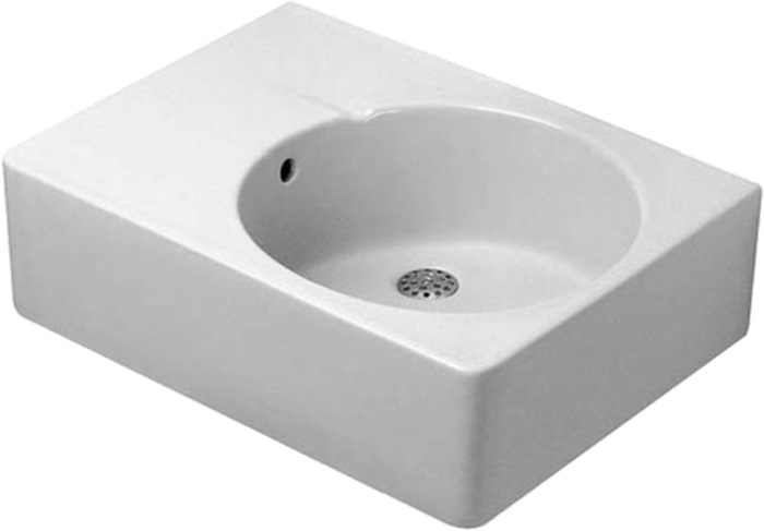 Duravit Design Classics Waschbecken 61.5x46 cm rechteckig Klassisch-Möbel weiß 0685600011