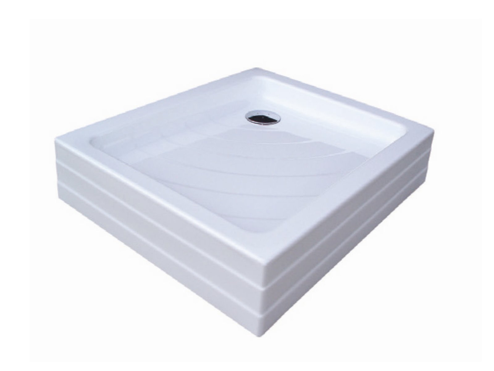 Ravak Aneta Rechteckige Duschwanne 90x75 cm weiß A003701120