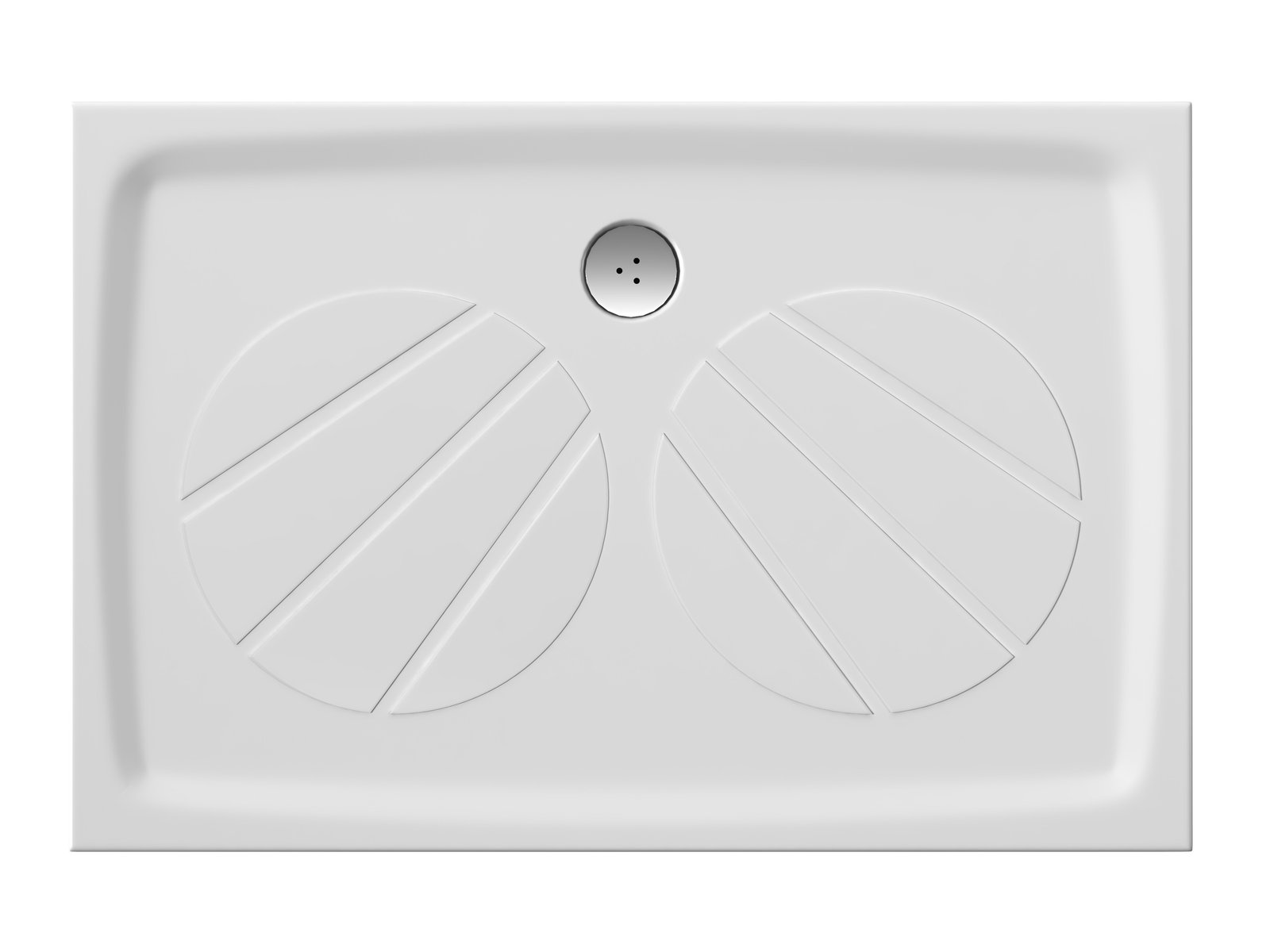 Ravak Gigant Pro Rechteckige Duschwanne 100x80 cm weiß XA03A401010