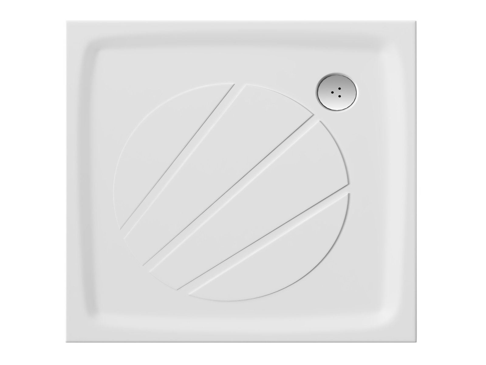 Ravak Perseus Pro Quadratische Duschwanne 90x90 cm weiß XA037701010