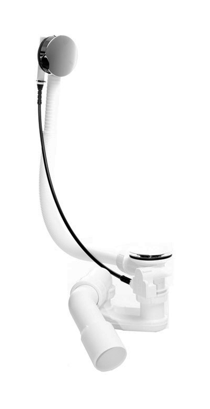 Viega Simplex Badewannensiphon chrom 495121