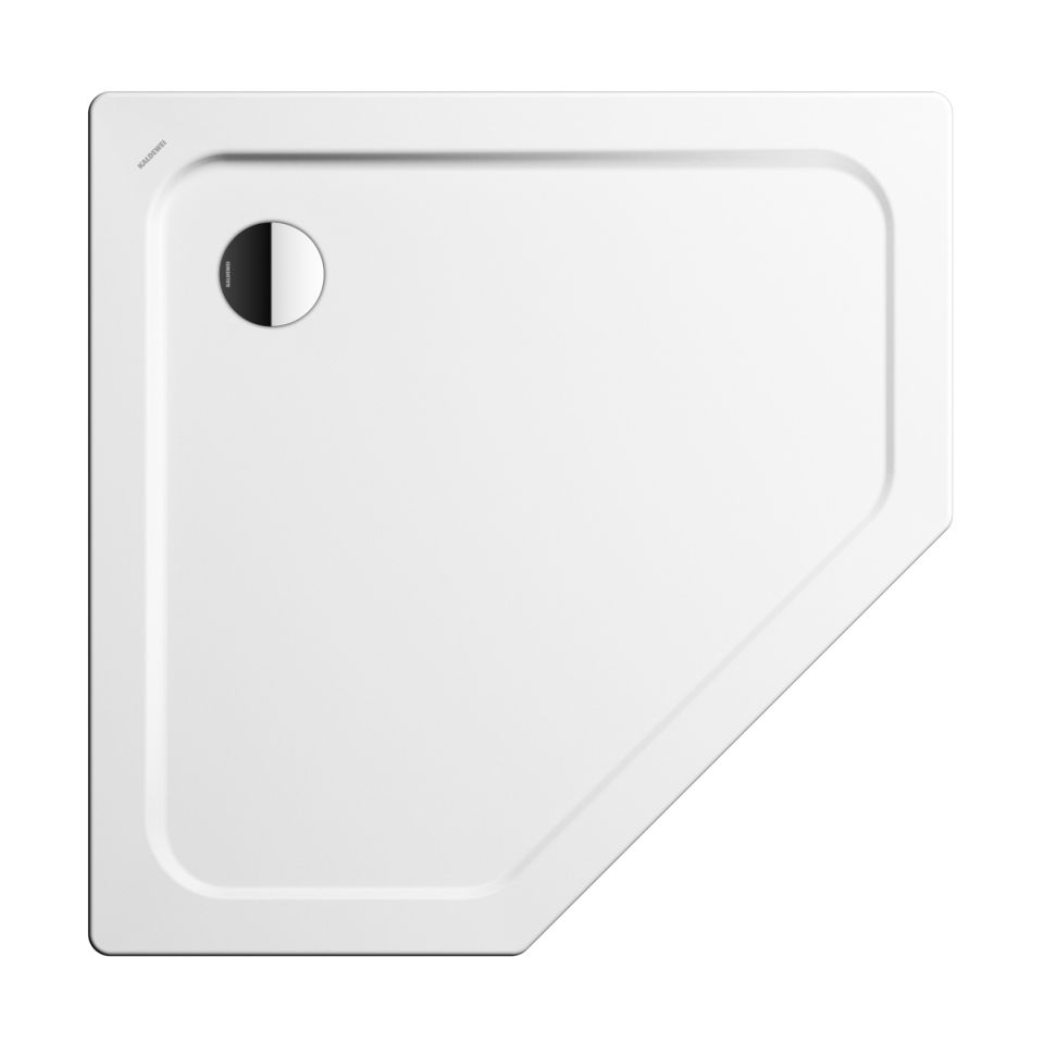Kaldewei Cornezza Fünfeckige Duschwanne 90x90 cm weiß 459100010001