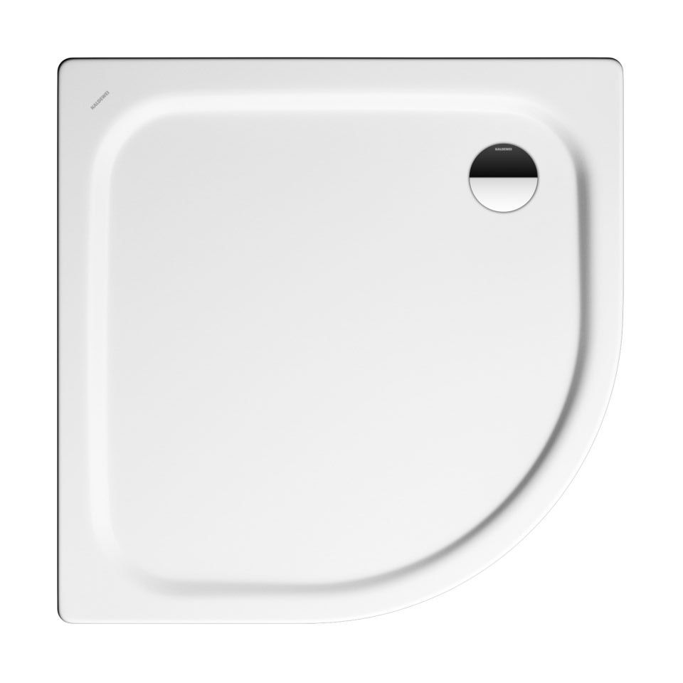 Kaldewei Zirkon Halbrunde Duschwanne 90x90 cm weiß 452248040001