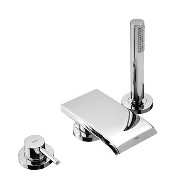 Tres Max-Tres Badewannen- und Duscharmatur awannenmontiert chrom 1.62.161