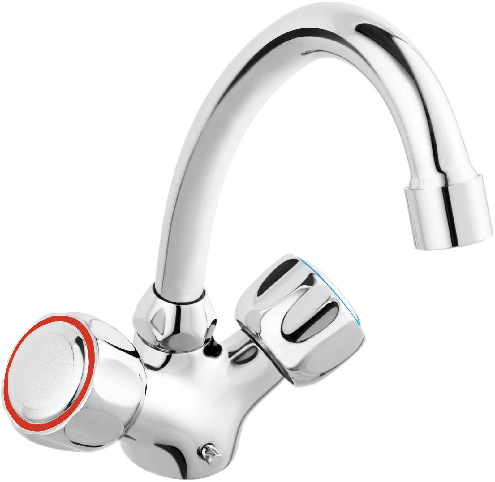 Ferro Standard waschbeckenhahn stehend chrom BST2