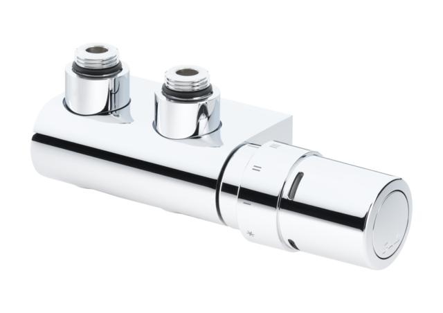 Danfoss VHX-D/RAX Eckventil chrom 013G4279