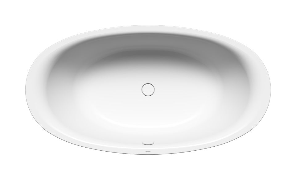Kaldewei Ellipso Duo Oval Freistehende Badewanne 190x100 cm oval weiß 286200010001
