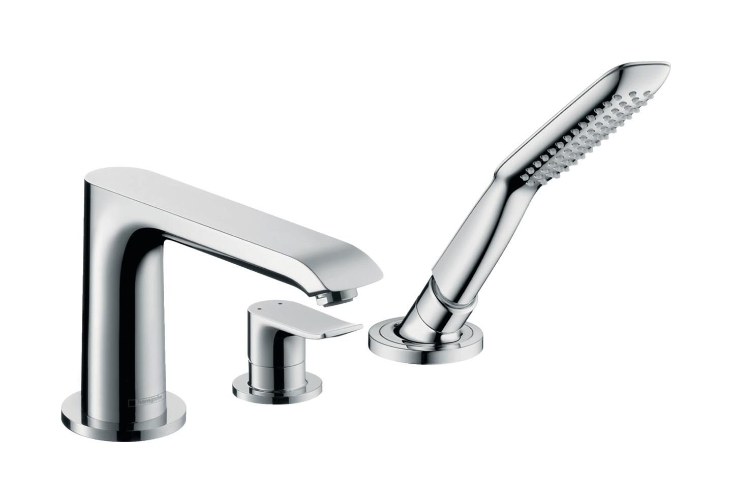Hansgrohe Metris Badewannen- und Duscharmatur awannenmontiert chrom 31190000
