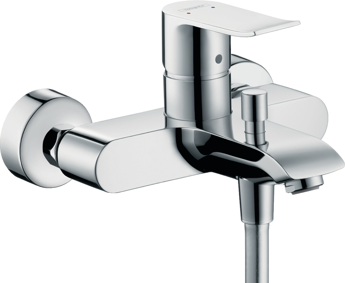 Hansgrohe Metris Badewannen- und Duscharmatur Wandmontage chrom 31480000