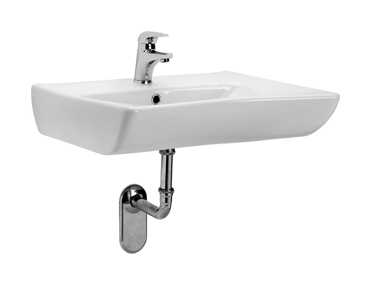 Cersanit Etiuda Waschbecken 66x55 cm Klassisch für Behinderte weiß K11-0041