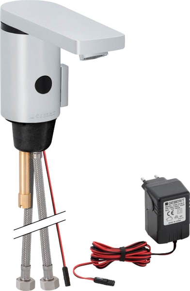 Geberit 186 Waschtischarmatur Stehend Elektronisch chrom 116.156.21.1