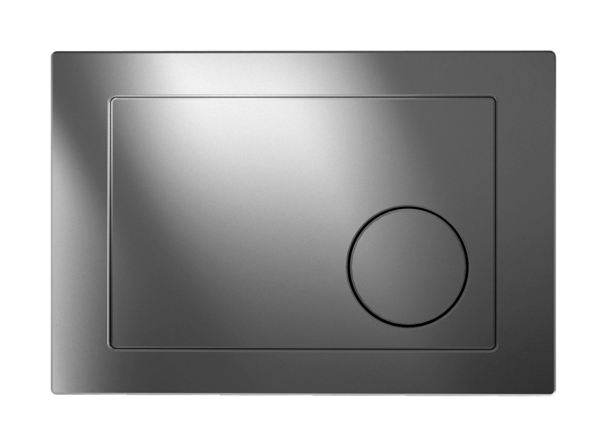 Cersanit Link Betätigungsplatte für Toilette glänzender Chrom K97-090