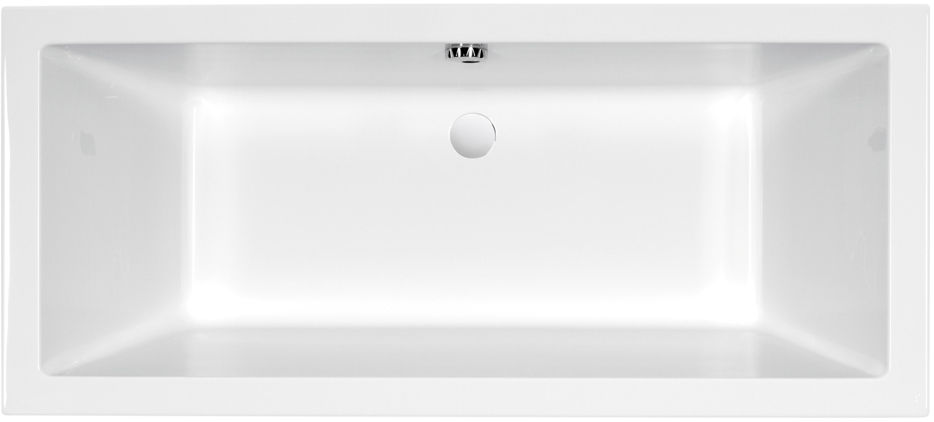 Cersanit Intro Rechteckige Badewanne 150x75 cm weiß S301-066