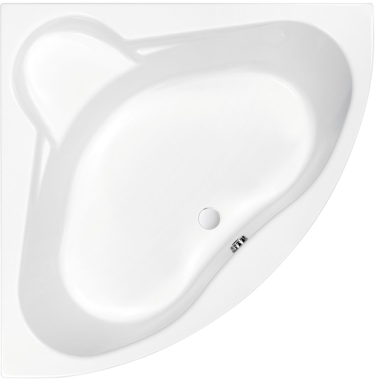 Cersanit Venus Eckbadewanne 140x140 cm linksseitig weiß S301-038