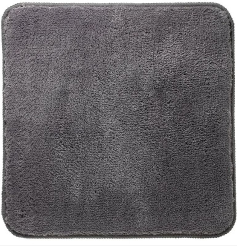 Sealskin Angora Badezimmerteppich 60x60 cm quadratisch grau 293996814