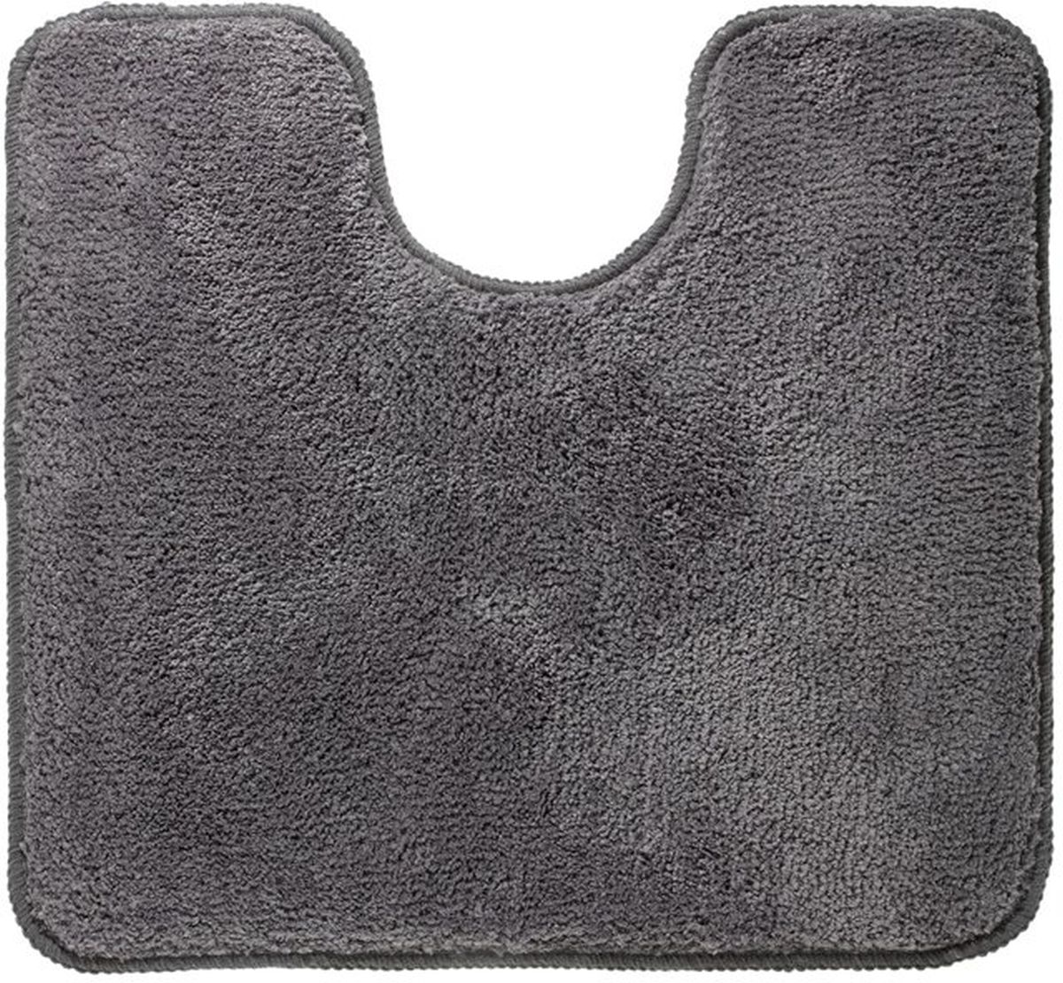 Sealskin Angora Badezimmerteppich 60x55 cm WC-Vorleger grau 293997014