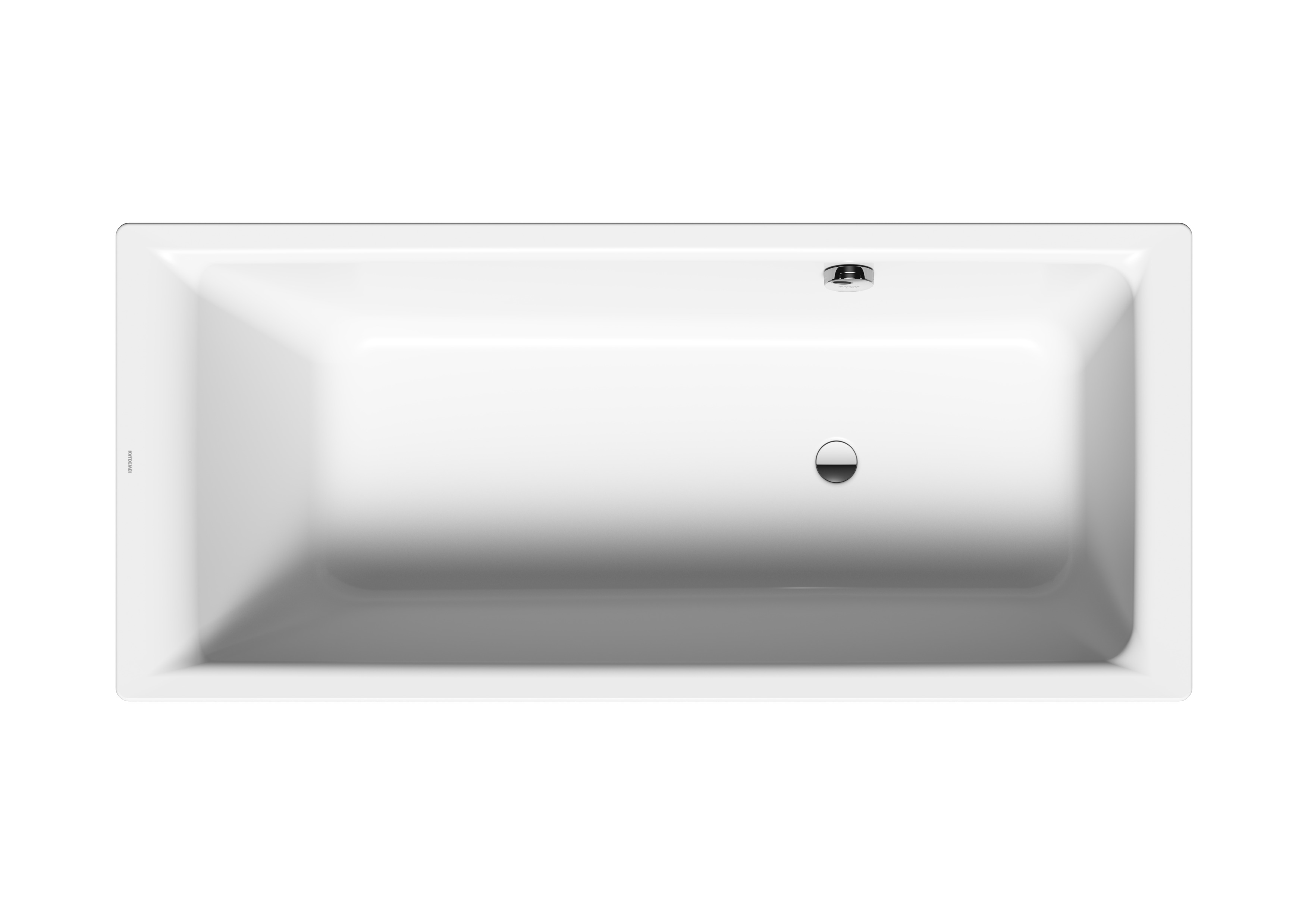 Kaldewei Puro Rechteckige Badewanne 170x80 cm weiß 259200010001