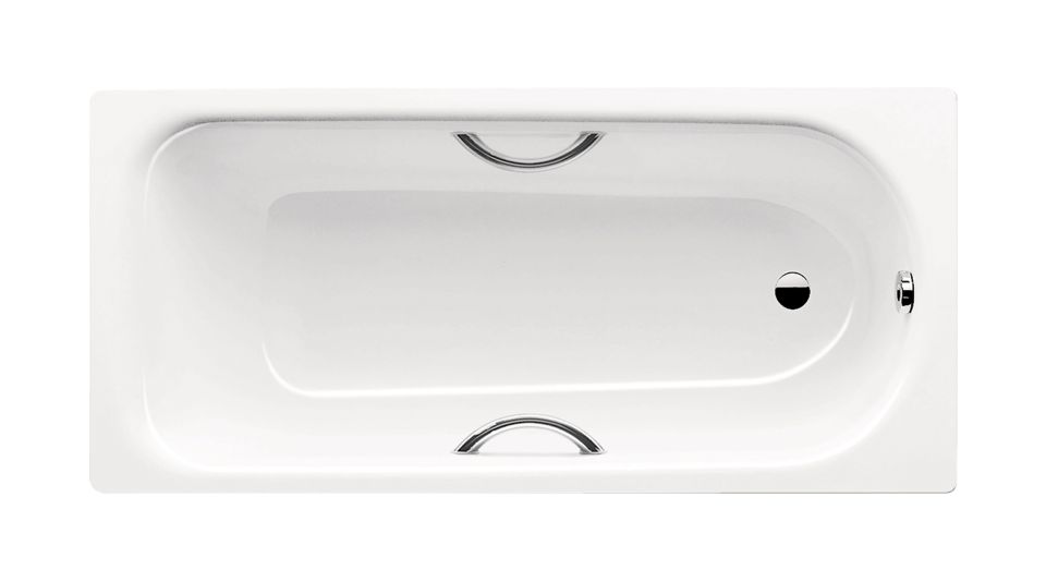 Kaldewei Saniform Plus Star Rechteckige Badewanne 140x75 cm weiß 134400010001