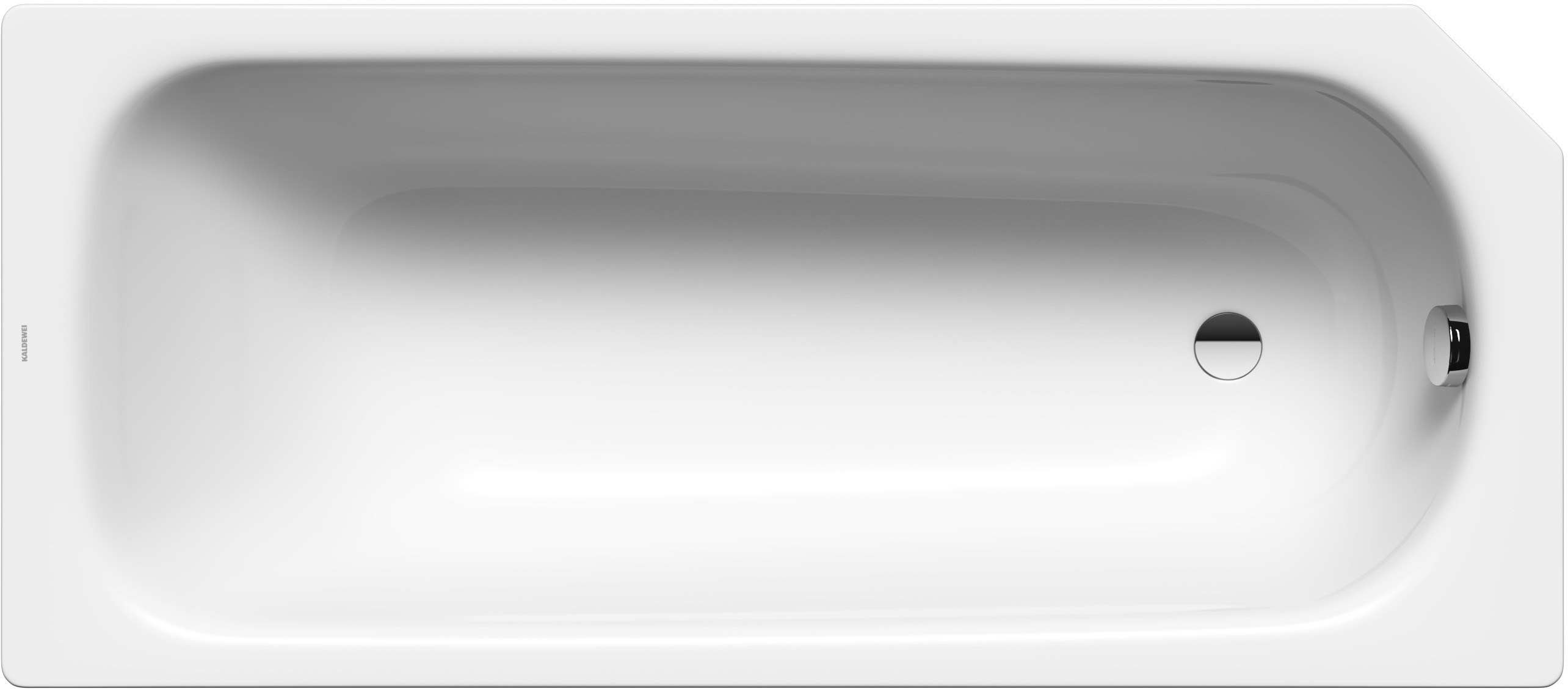 Kaldewei Saniform V1-V4 Rechteckige Badewanne 160x70 cm weiß 192300010001