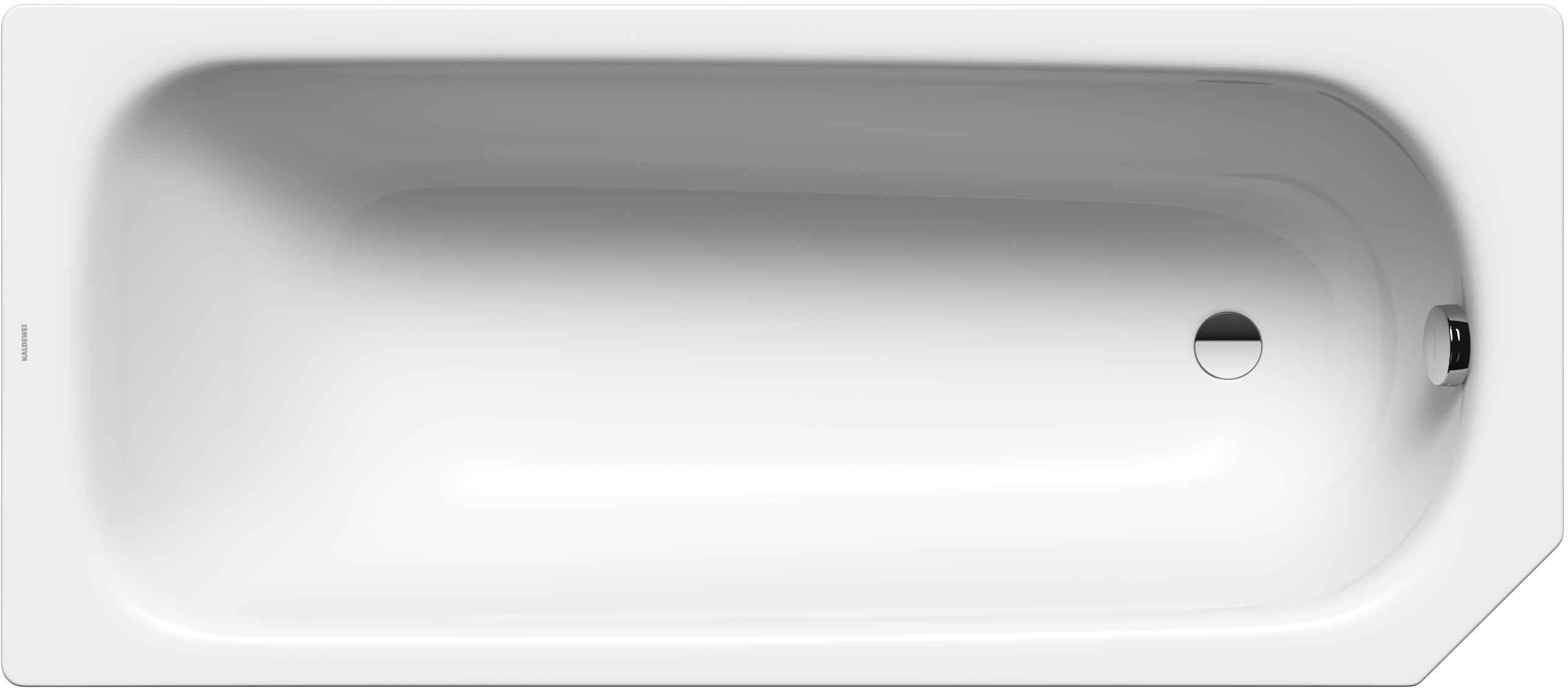 Kaldewei Saniform V1-V4 Rechteckige Badewanne 160x70 cm weiß 192400010001