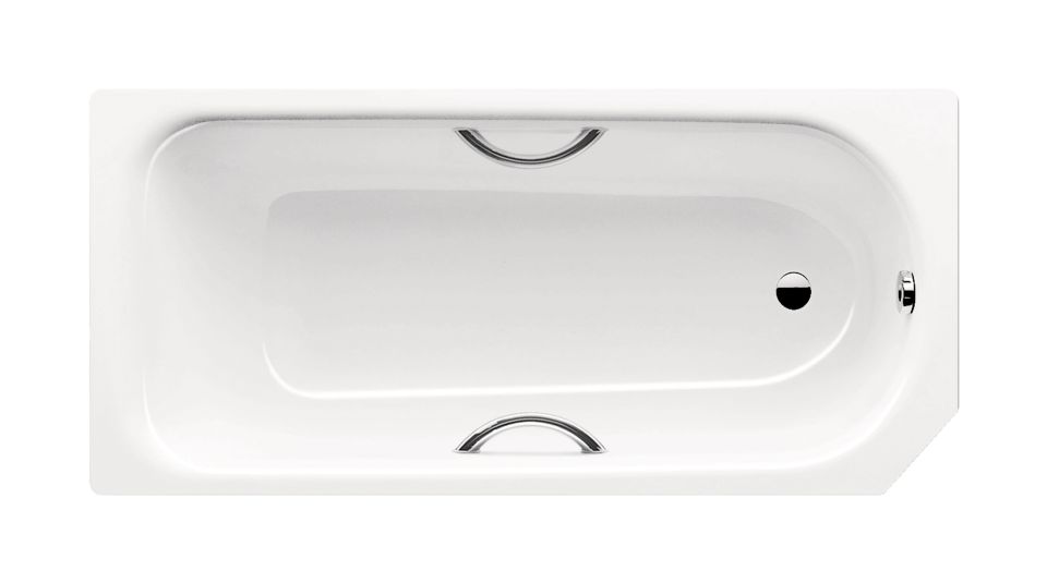 Kaldewei Saniform V1-V4 Star Rechteckige Badewanne 160x70 cm weiß 134300010001