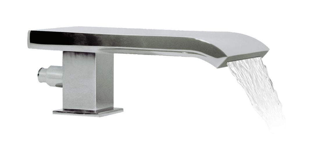 Tres Selection Auslauf für Badewannenarmatur für Waschbecken chrom 1.87.182.50