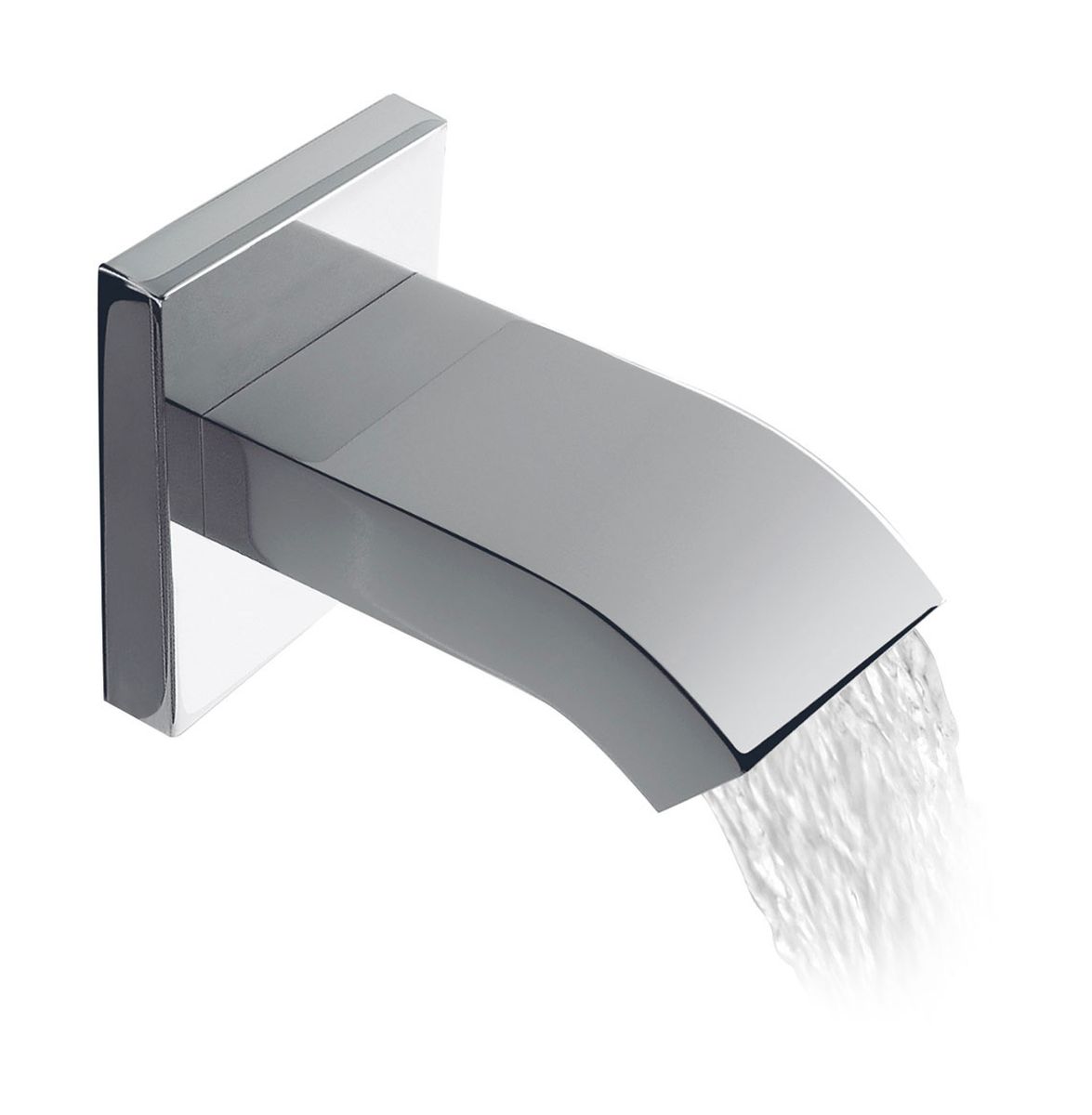 Tres Selection Auslauf für Badewannenarmatur für Badewanne chrom 1.07.181